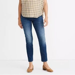 Madewell The Maternity Side-Panel Slim Boyjean